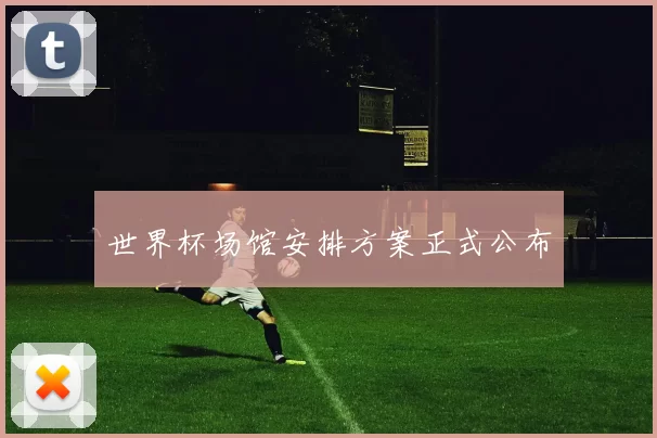 世界杯场馆安排方案正式公布