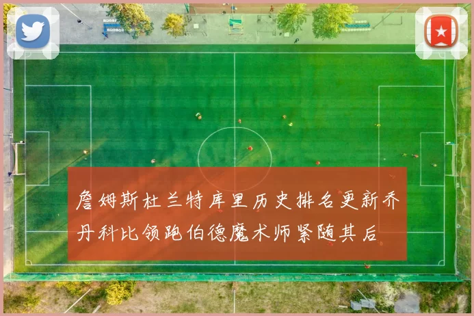 詹姆斯杜兰特库里历史排名更新乔丹科比领跑伯德魔术师紧随其后