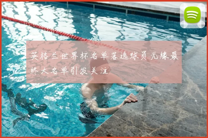 英格兰世界杯名单落选球员无缘最终大名单引发关注