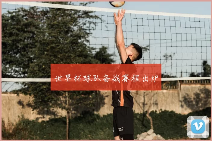 世界杯球队备战赛程出炉