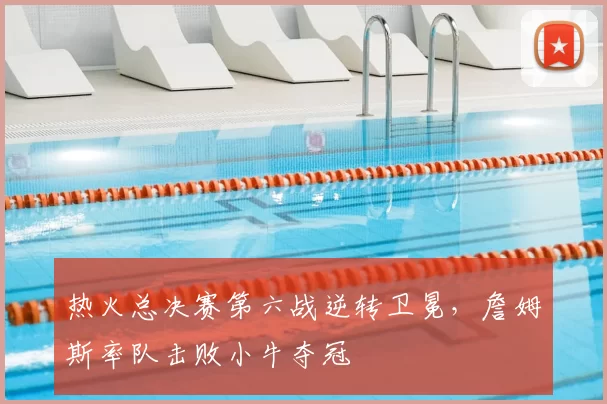 热火总决赛第六战逆转卫冕，詹姆斯率队击败小牛夺冠